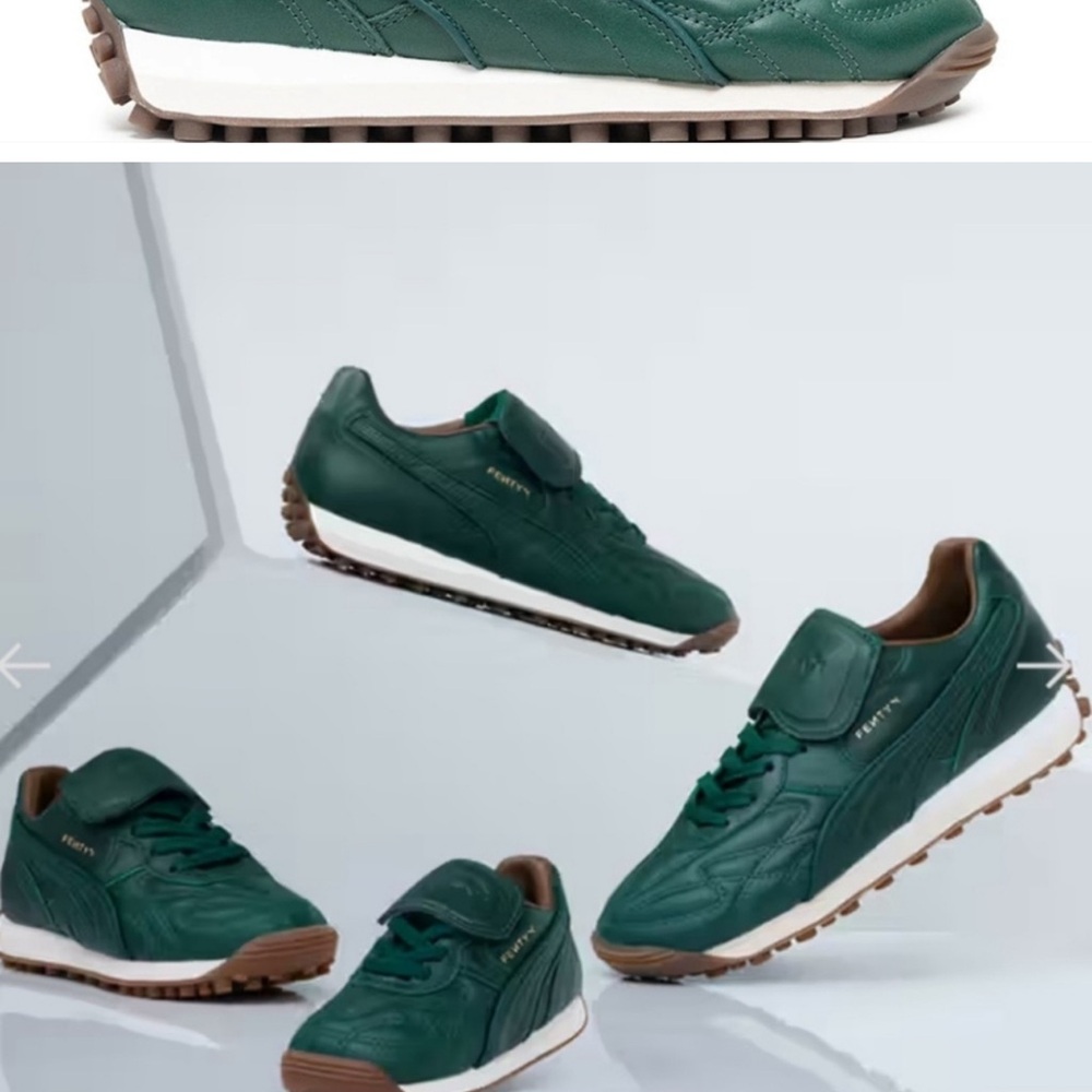 Green Girls Sneakers/Size1 Not used